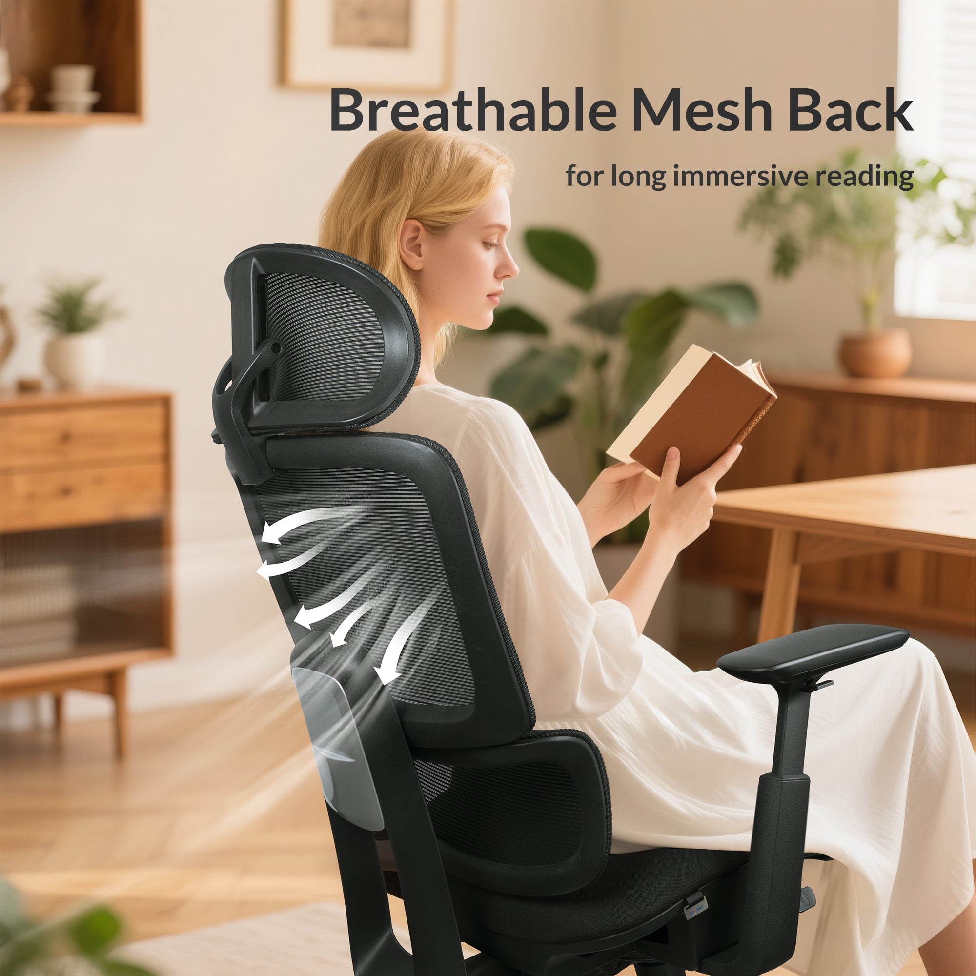 Nucleus Office Chair | Ergonomic 8-way Adjustability with SmartSupport™