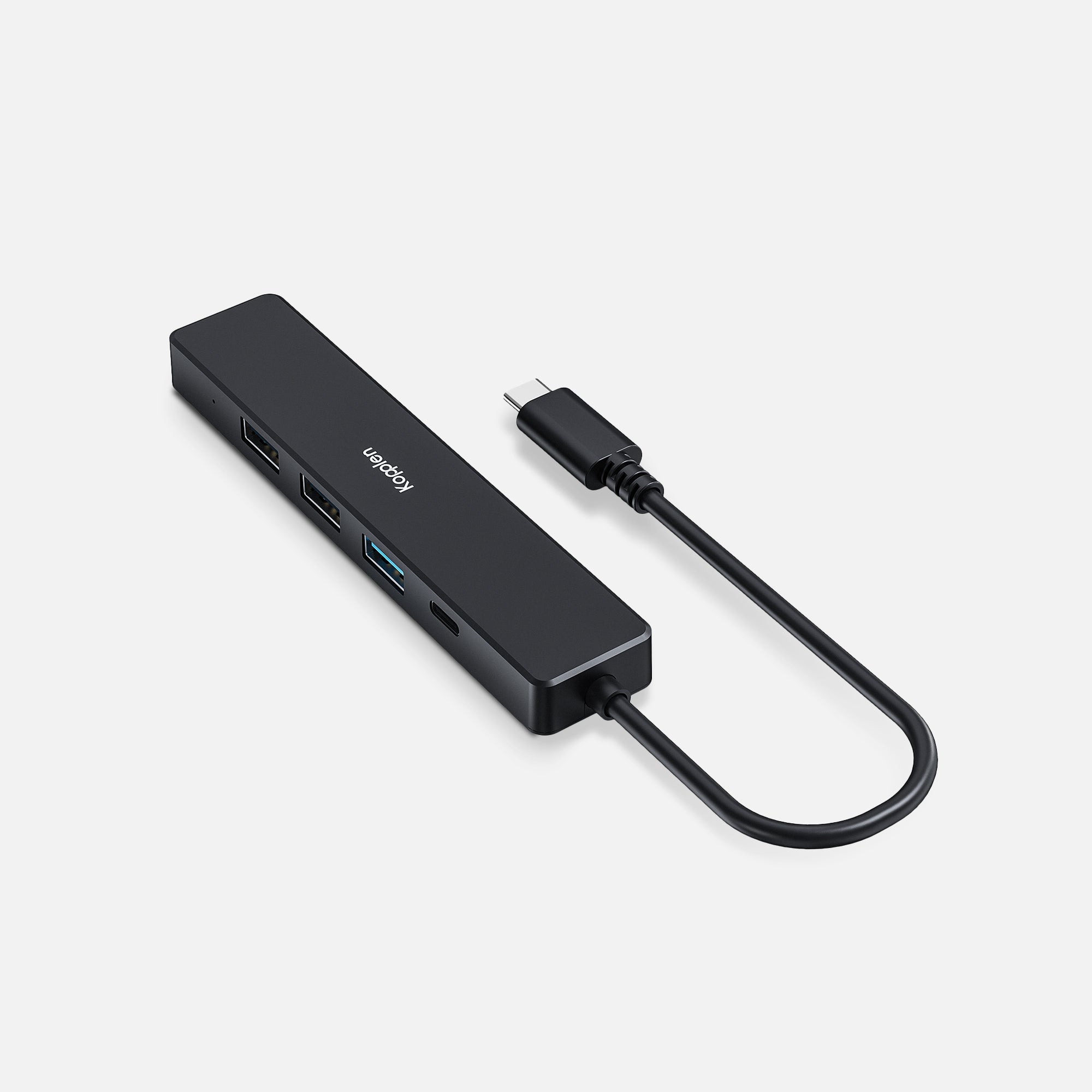 USB-C hub on table