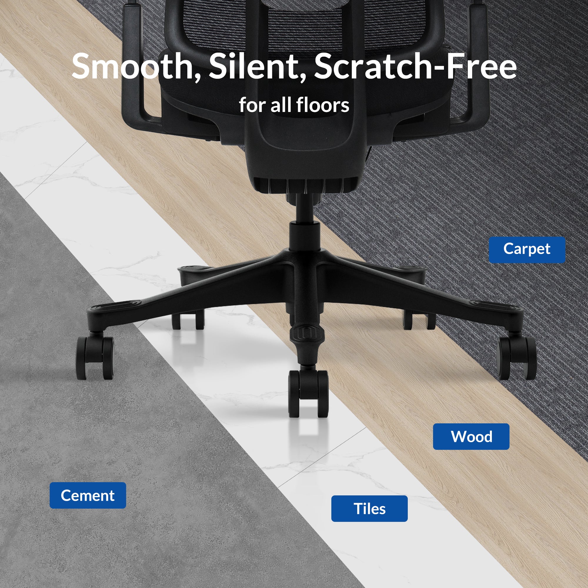 Nucleus Office Chair | Ergonomic 8-way Adjustability with SmartSupport™