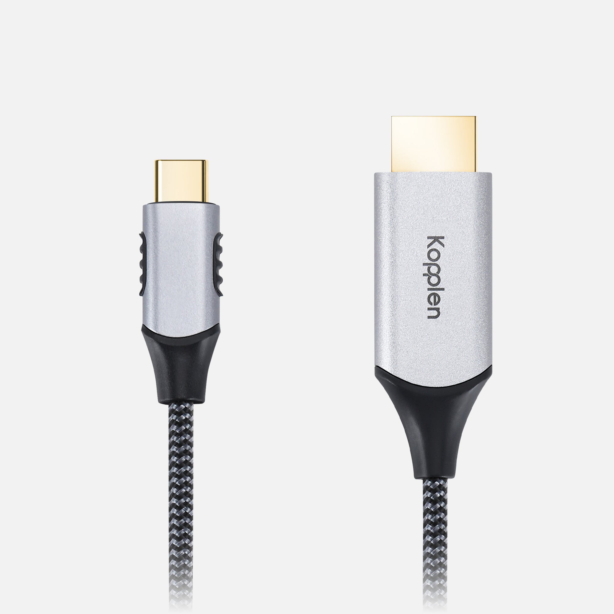 Close of HDMI adapter cable connectors