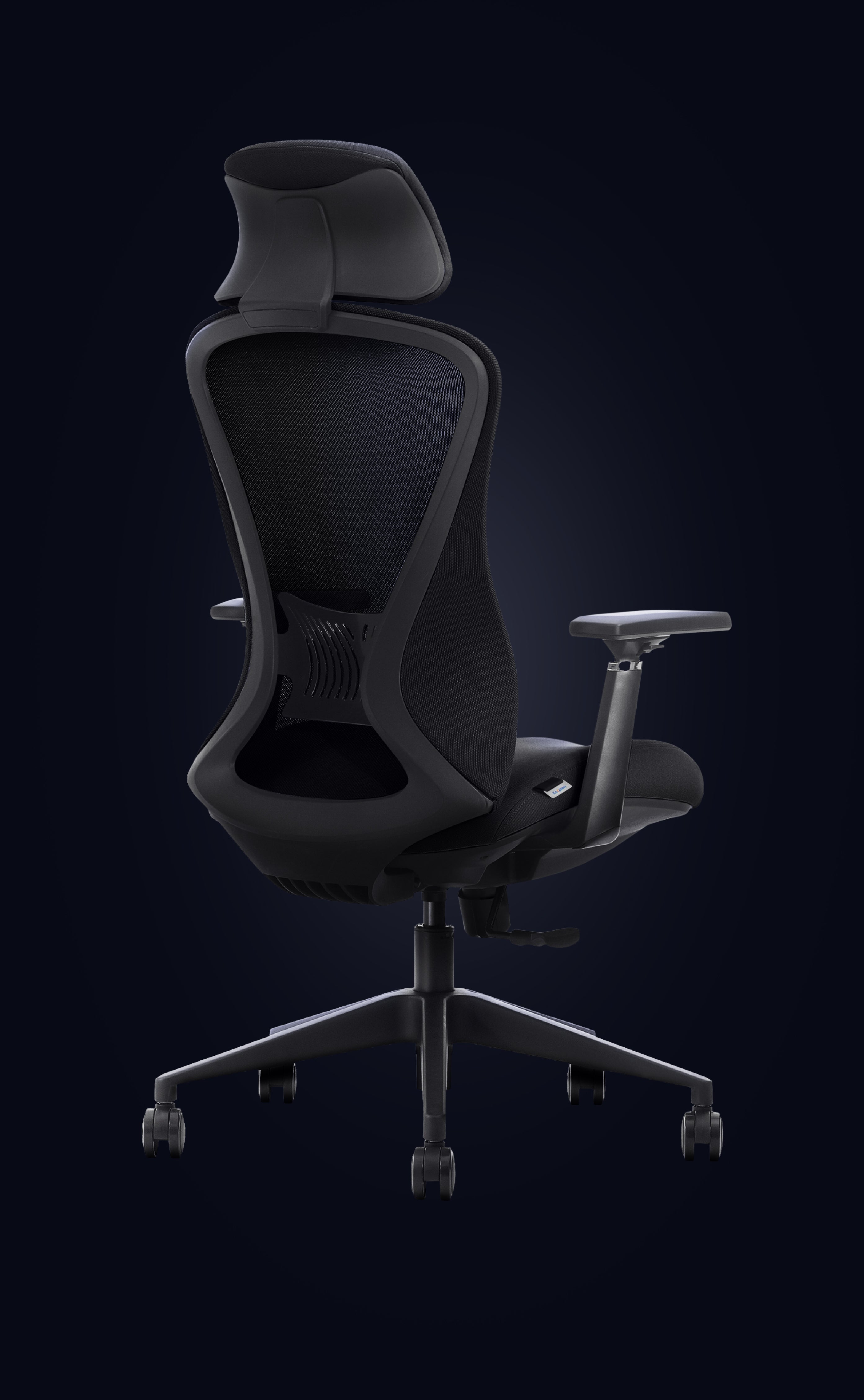 Rear quarter view of Pinnacle Office chair