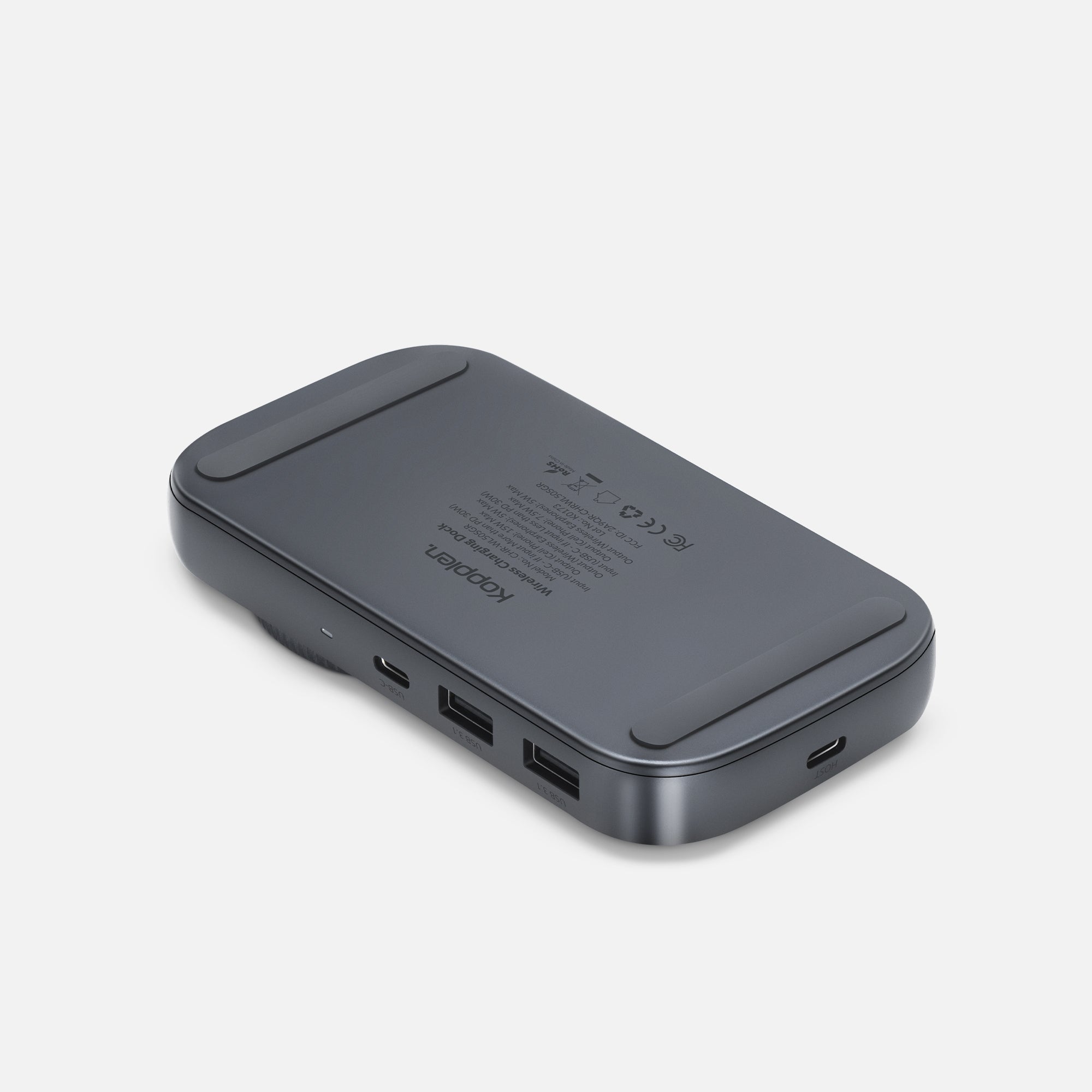 Docking Station | Wireless iPhone & AirPods Charger, Extend Display, 10Gbps, Power Delivery