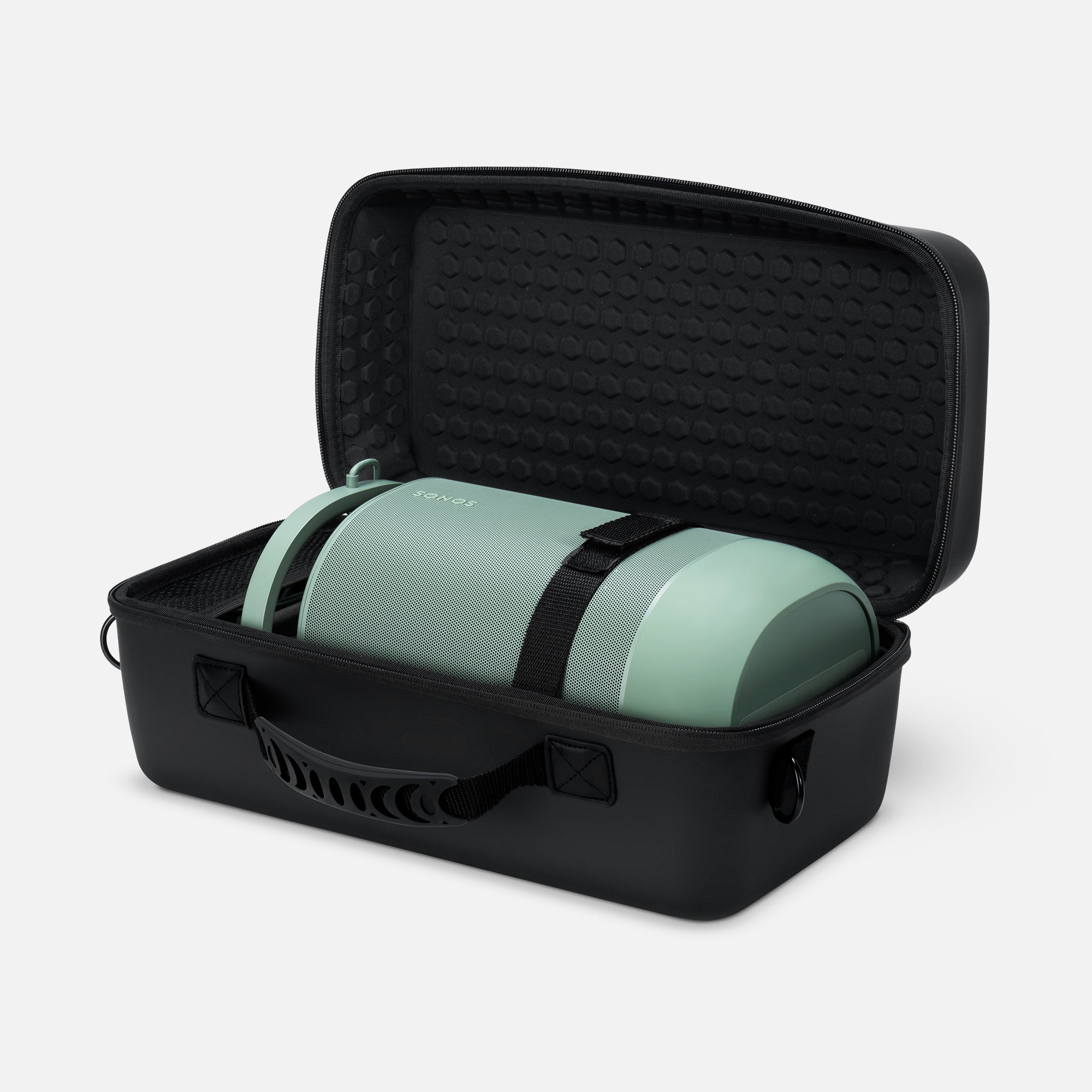 Hardshell Carry Case for Sonos Move & Charge Base | Mesh Storage Pocket