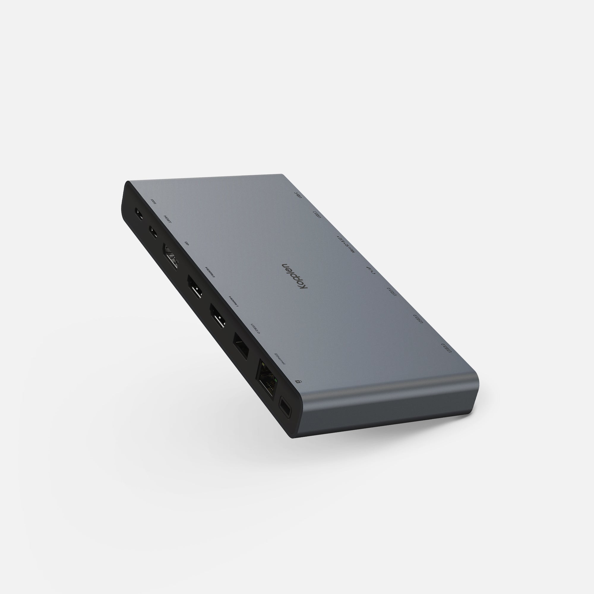 Hero shot rear view of the dock