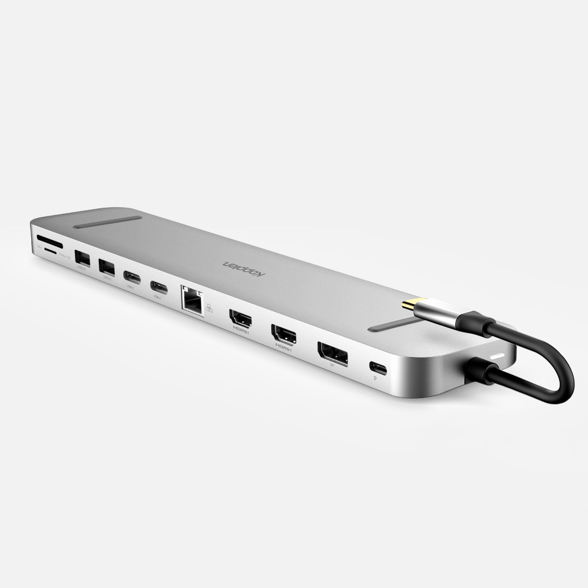 13-in-1 Laptop Stand Docking Station | Triple Display, Power Delivery, Data Transfer