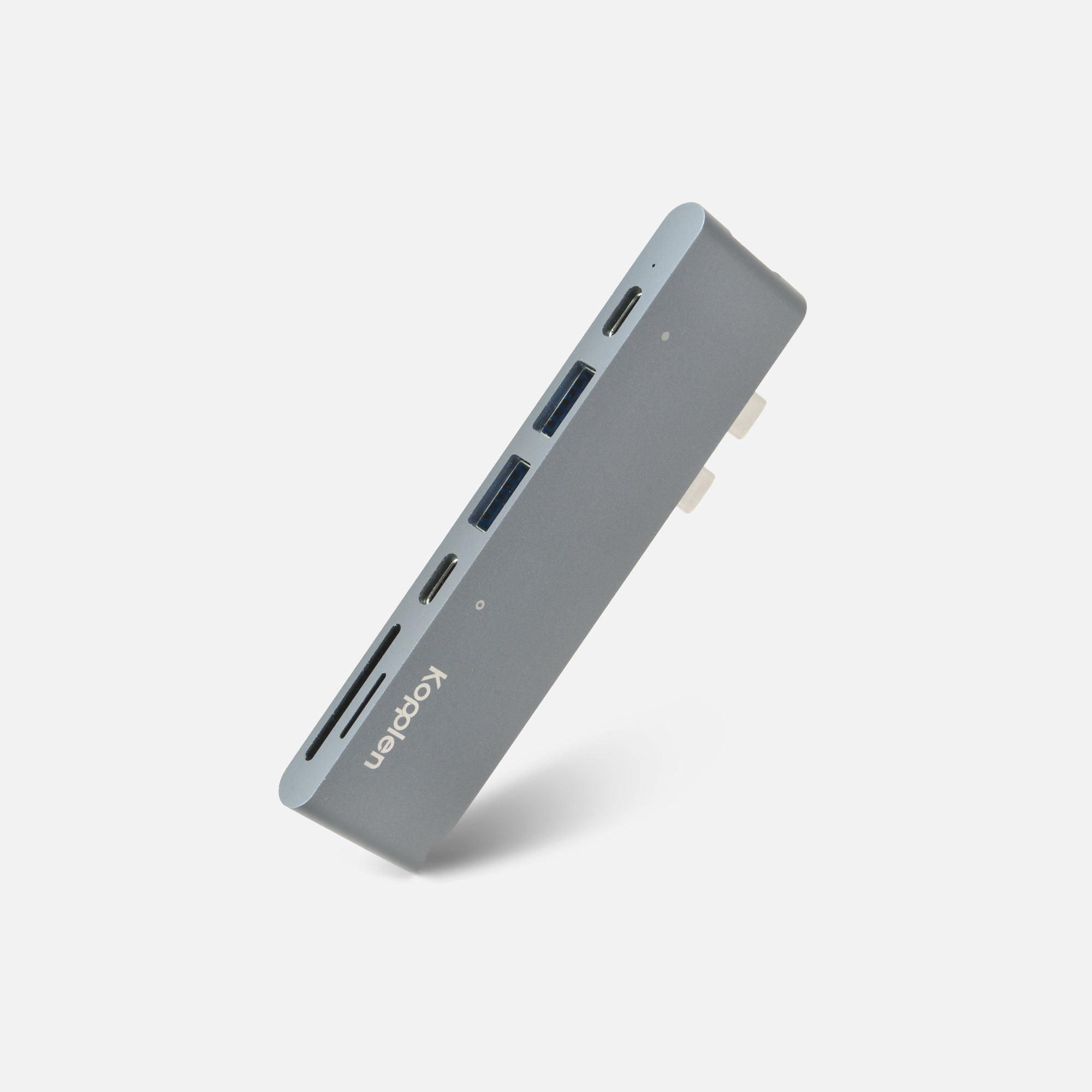 Angle fixed hub with dual USB-C's