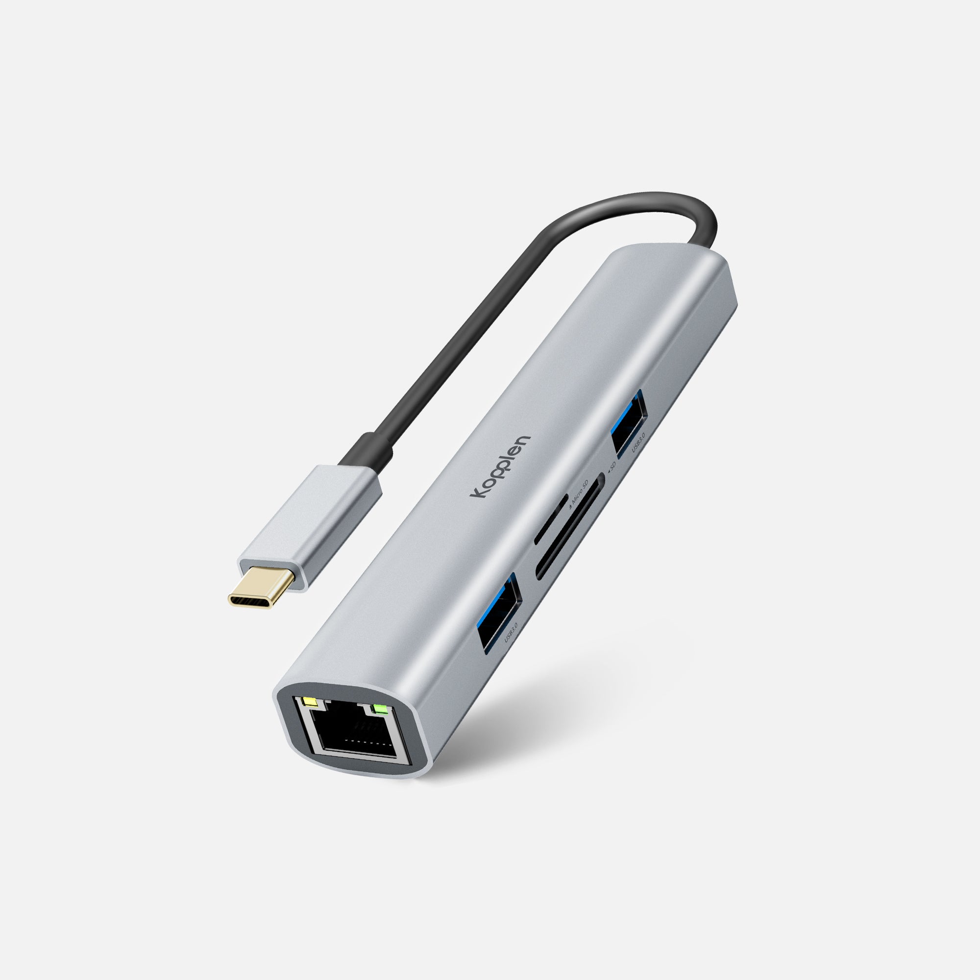 Hero shot of hub with all ports on show