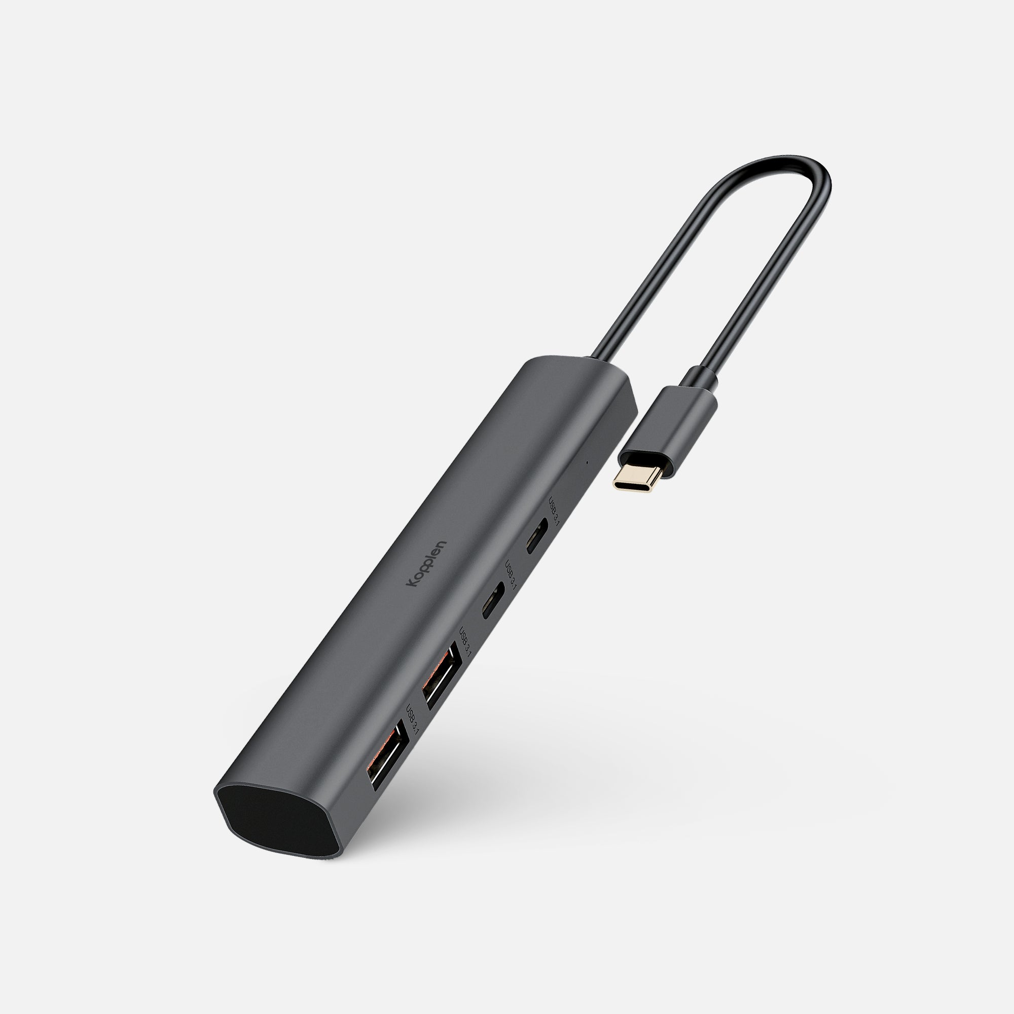Hero shot of 4 port hub