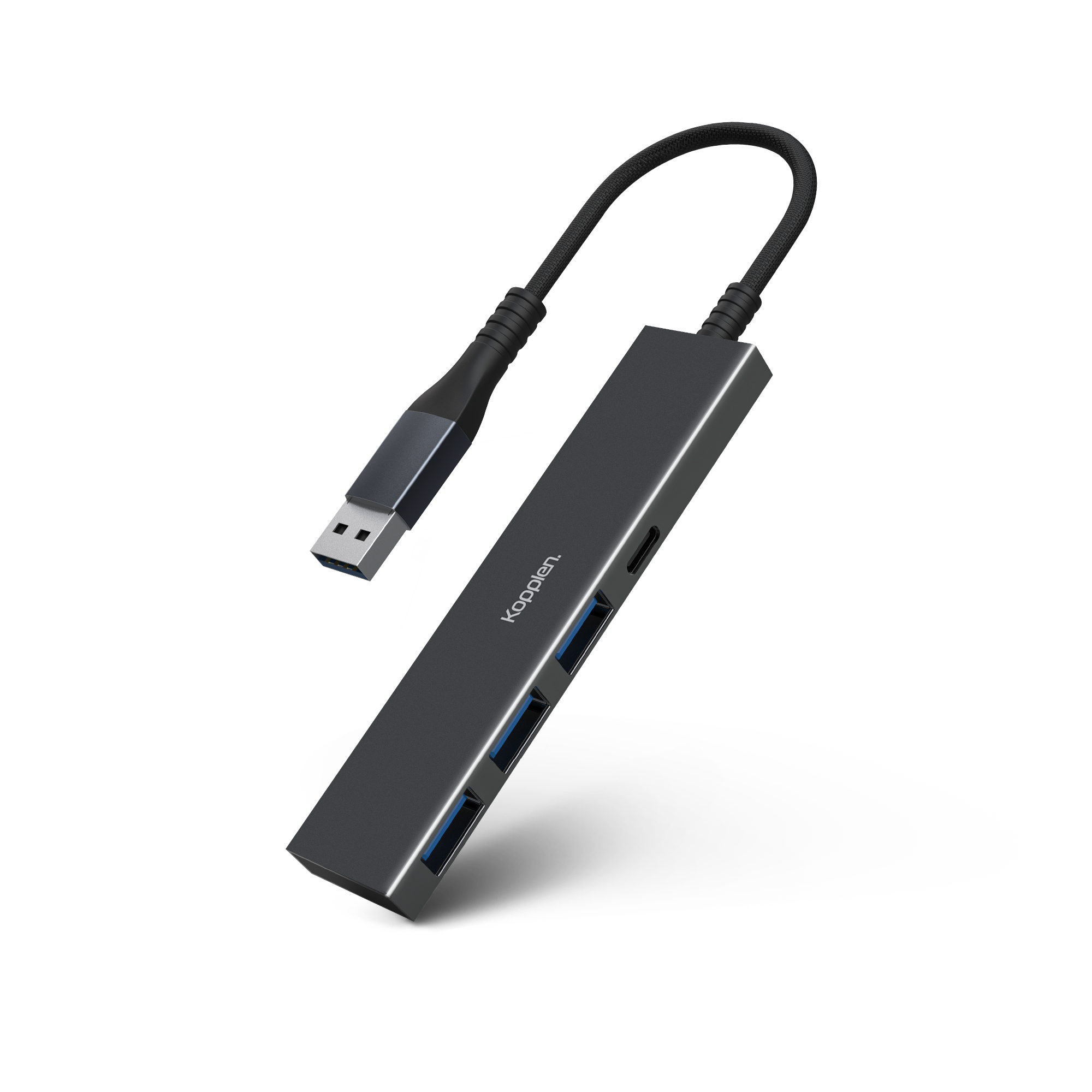 4-Port USB-A Hub | Data Multi-Port Adapter