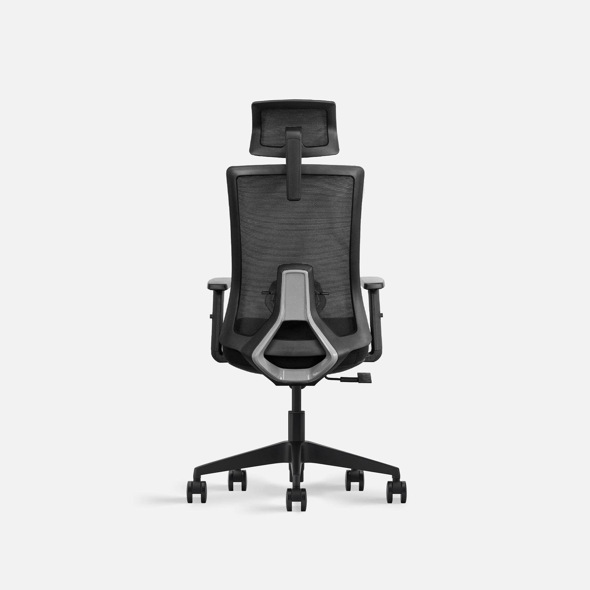 Rear of office chair