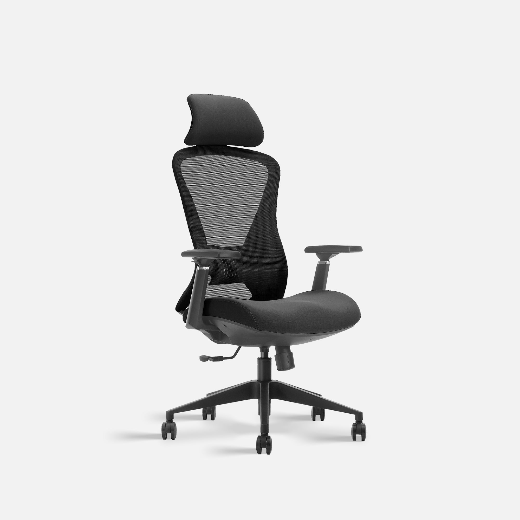 Front quarter view of office chair