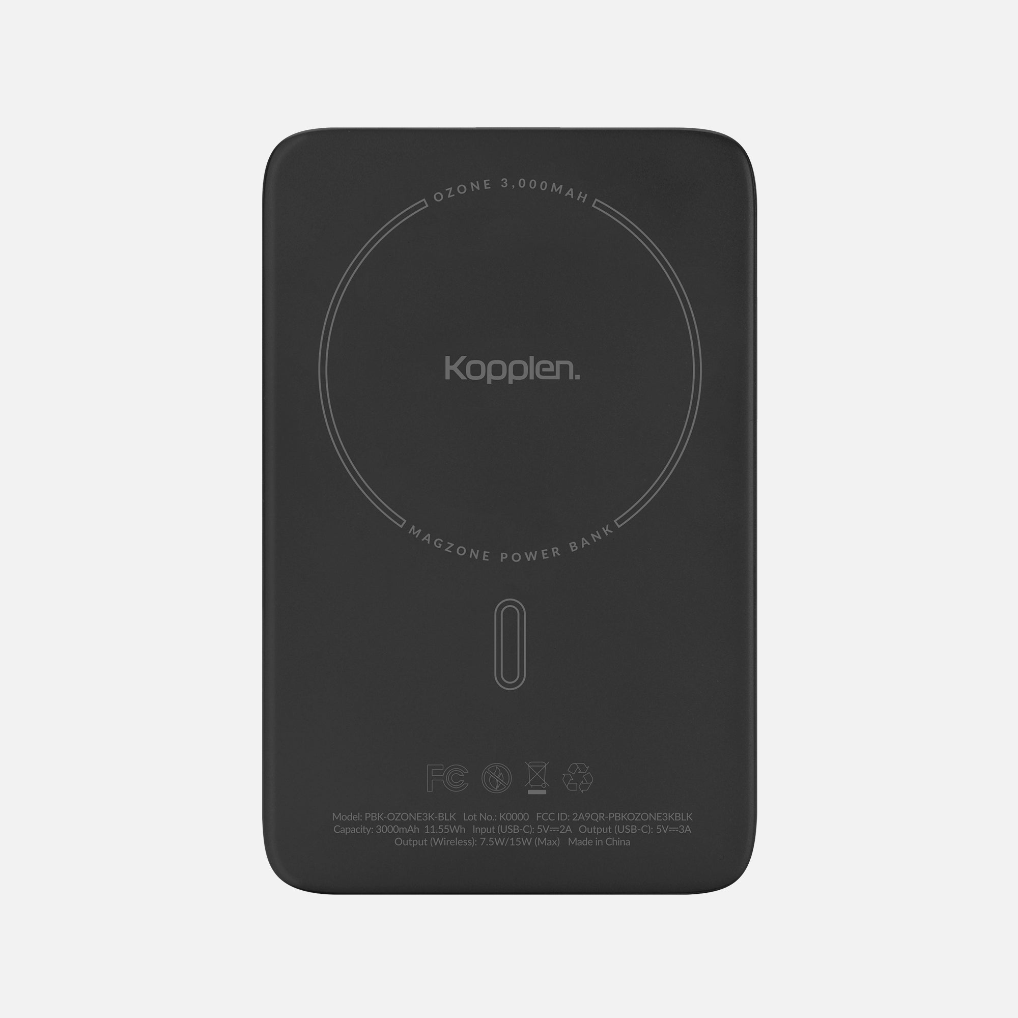 Ozone™ Power Bank 3,000mAh