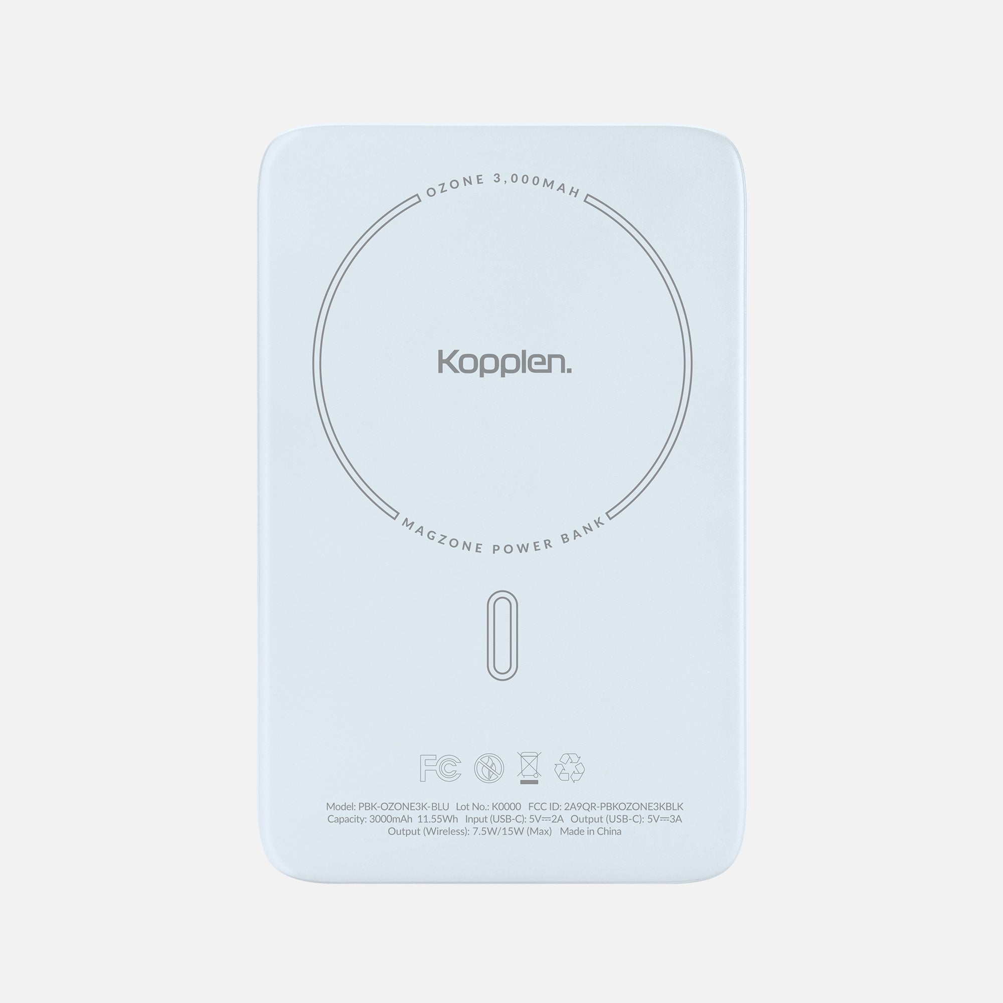 Ozone™ Power Bank 3,000mAh