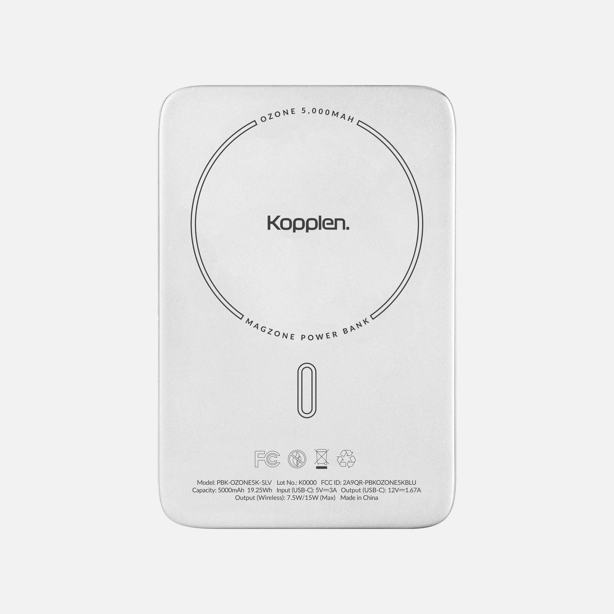 Ozone™ Power Bank 5,000mAh
