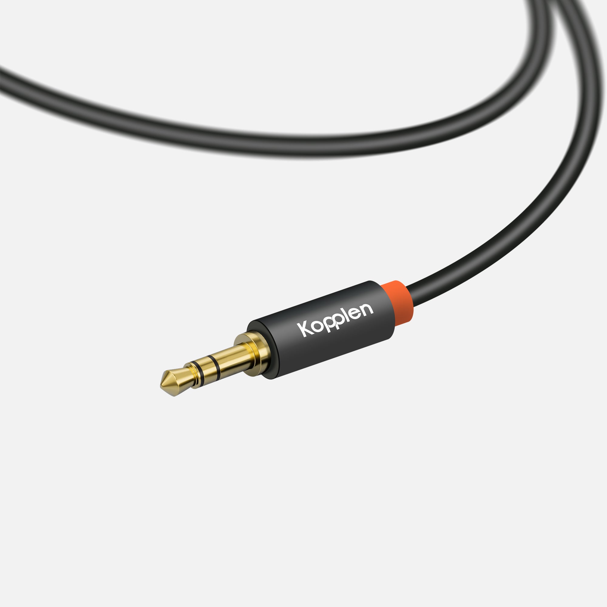 Close up of tip of 3.5mm jack