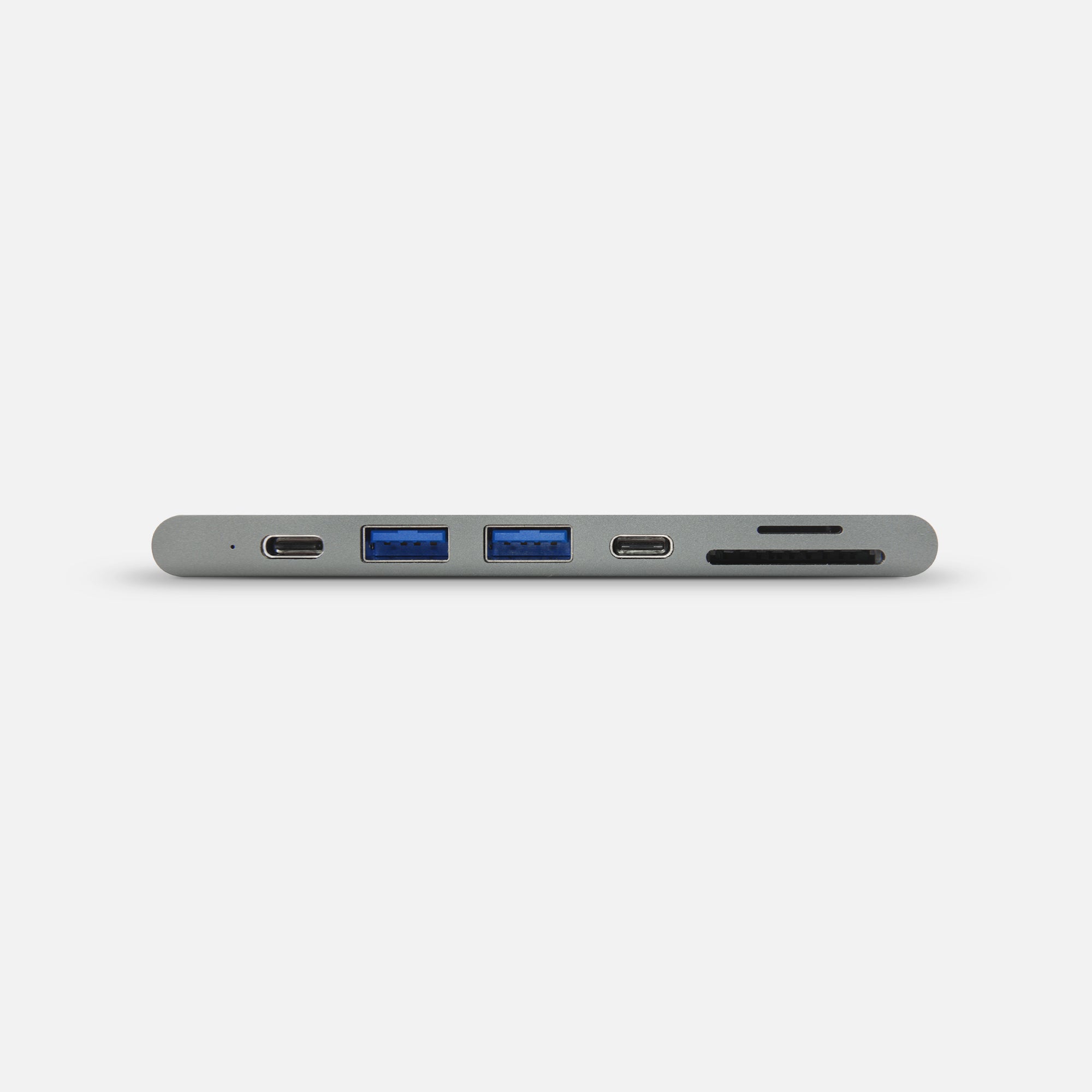 7-Ports Dual USB-C Fixed Hub | Macbook 2015/16 & MacBook Pro 2016