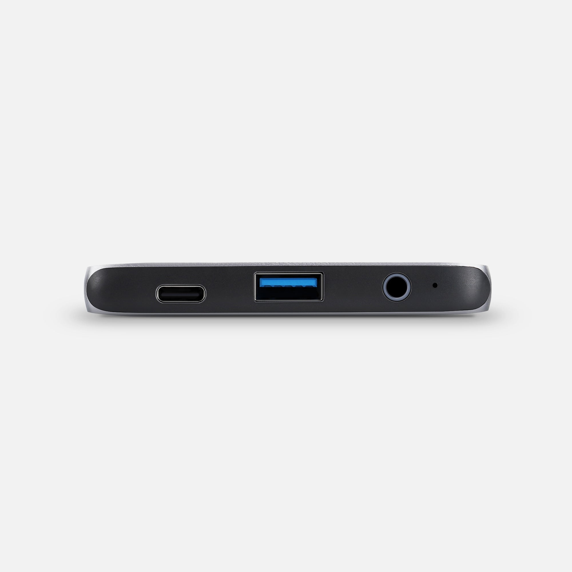 4-Port USB-C Laptop & iPad Fixed Hub | Video, Audio & Data Adapter