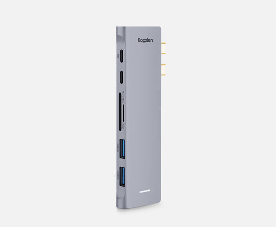 Load image into Gallery viewer, 7-Ports USB-C Fixed Hub | 4K Video, Data &amp; Power Delivery Adapter