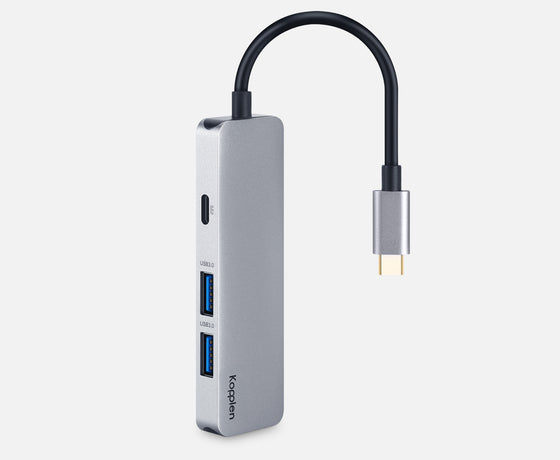 Load image into Gallery viewer, 4-Port USB-C Hub | 4K Video, Data &amp; Power Delivery Adapter