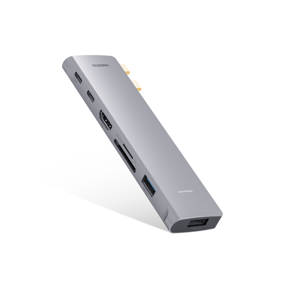 Hub M 7-Port Dual USB-C Fixed Hub | M-series MacBook Pro/Air