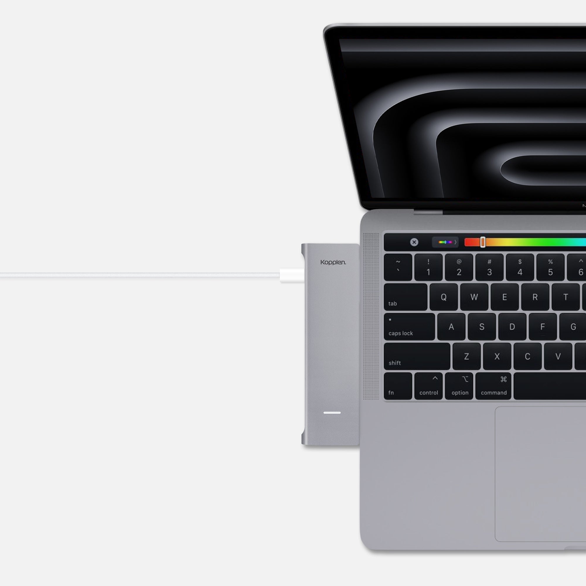 7-Port Dual USB-C Fixed Hub | Compatible with Apple Silicon M Series