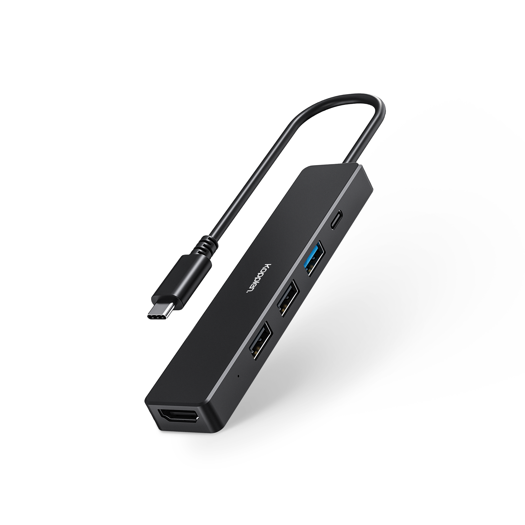 5-Port USB-C Hub | 4K/60Hz, 100W USB-C Power Delivery , Data Transfer