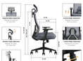 Load image into Gallery viewer, Ergonomic High-Back Mesh Office Chair