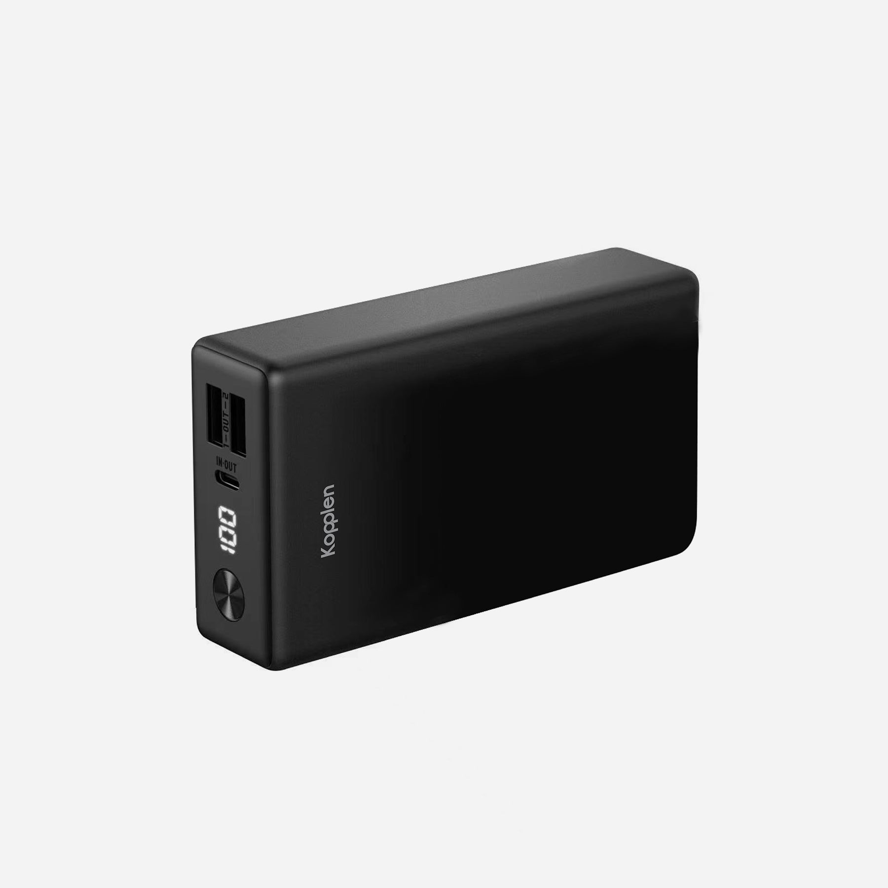 Power Bank 20,000mAh | 22.5W USB-C & USB-A Inputs | LCD Battery Indicator