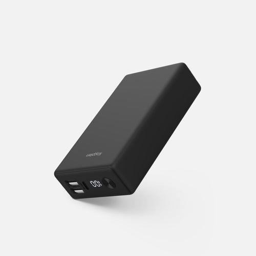 Power Bank 20,000mAh | 22.5W USB-C & USB-A Inputs | LCD Battery Indicator