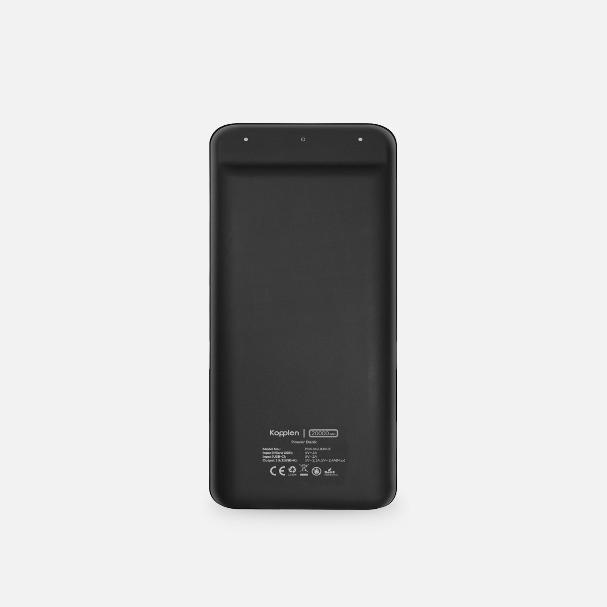 Back of power bank