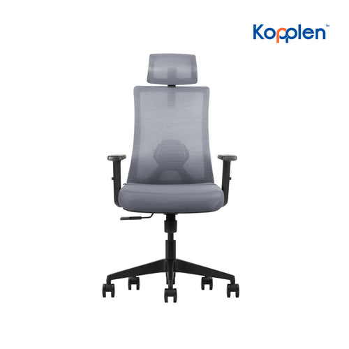 Kopplen Ergonomic High-Back Task Chair - Grey