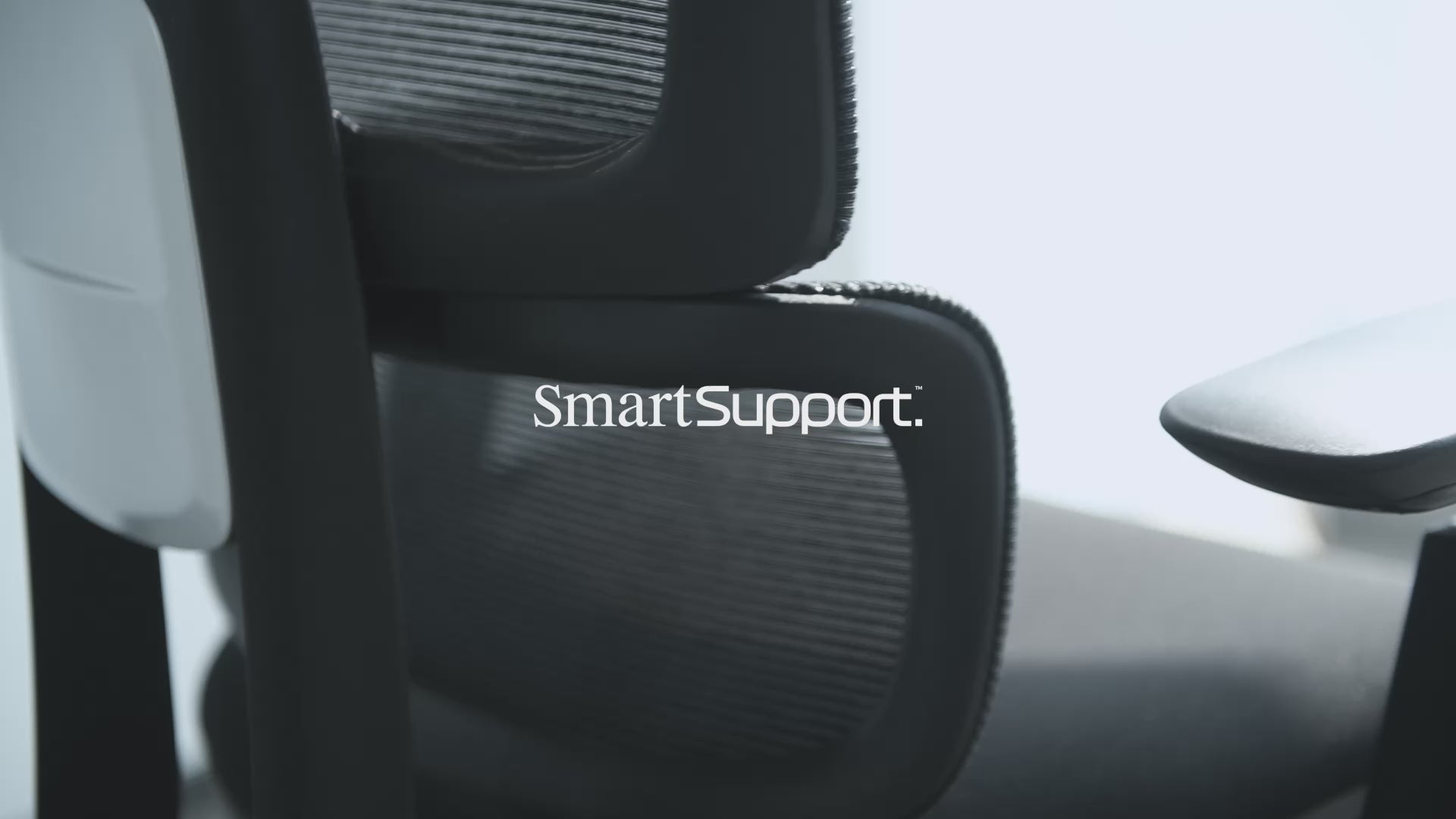 various slow motion views of office chair rotating