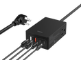 Load image into Gallery viewer, Kopplen 65W 6 IN 1 USB-C Power Hub with Dual Outlets &amp; USB Ports (CHR-STN01BLK)