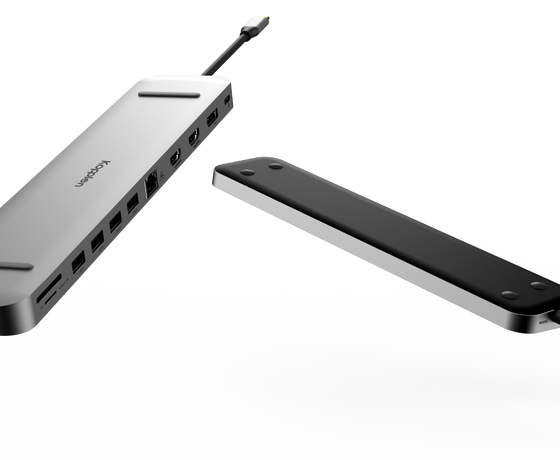 Load image into Gallery viewer, Kopplen USB-C Windows Docking with Integrated Cable (DCK-STN08SGR)