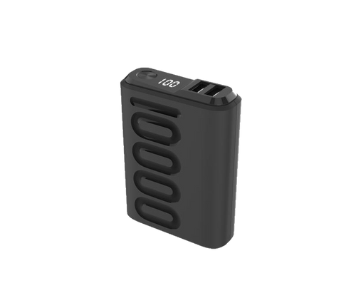 Kopplen Palm Sized 10000 mAh Dual USB Power Bank - Black (PBK-PD07BLK)