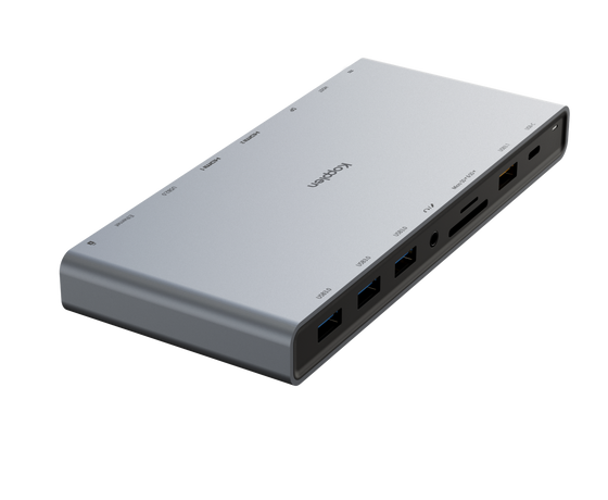 Load image into Gallery viewer, Kopplen USB-C Triple Display Windows Docking (DCK-STN20SGR)