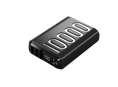 Load image into Gallery viewer, Kopplen Palm Sized 10000 mAh Dual USB Power Bank - Black (PBK-PD07BLK)