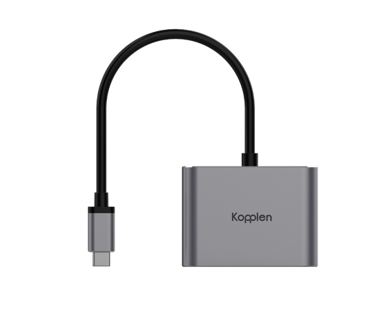 Load image into Gallery viewer, Kopplen USB- C TO HDMI2.0+DP1.4 Adapter (CON-CDH02SGR)